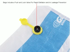 Global Industrial Polywoven Dunnage Air Bags, 2 Ply, 48"W x 84"L - Pkg Qty 20 22 Global Industrial Polywoven Dunnage Air Bags, 2 Ply, 48"W x 84"L - Pkg Qty 20 -Protective Packaging Sales Store 244275IN 2wco