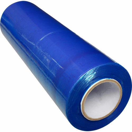 Global Industrial Stretch Wrap, Cast, 80 Gauge, 18"Wx1500'L, Blue Tint - Pkg Qty 4 4 Global Industrial Stretch Wrap, Cast, 80 Gauge, 18"Wx1500'L, Blue Tint - Pkg Qty 4 - Image 2