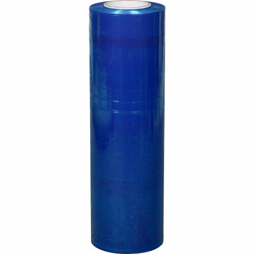 Global Industrial Stretch Wrap, Cast, 80 Gauge, 18"Wx1500'L, Blue Tint - Pkg Qty 4 5 Global Industrial Stretch Wrap, Cast, 80 Gauge, 18"Wx1500'L, Blue Tint - Pkg Qty 4 - Image 3