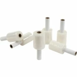 Global Industrial™ Stretch Wrap W/Extended Core Handle, Cast, 80 Gauge, 5"Wx1000'L, Clear - Pkg Qty 12 -Protective Packaging Sales Store 422767 02 1