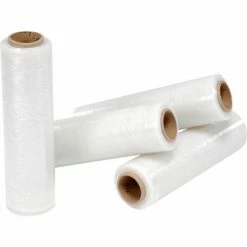 Global Industrial™ Hybrid Stretch Wrap, Cast, 65 Gauge, 18"Wx1500'L, Clear - Pkg Qty 4 -Protective Packaging Sales Store 422769 05