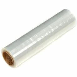 Global Industrial™ Hybrid Stretch Wrap, Cast, 47 Gauge, 18"Wx1476'L, Clear - Pkg Qty 4 -Protective Packaging Sales Store 422772 02