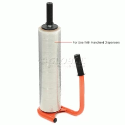 Global Industrial™ Hybrid Stretch Wrap, Cast, 47 Gauge, 18"Wx1476'L, Clear - Pkg Qty 4 -Protective Packaging Sales Store 422772 3wco