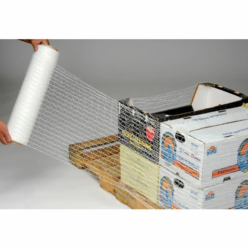 Western Plastics Machine Length Stretch Netting, 100 Gauge, 20"Wx10,000'L, Clear 4 Western Plastics Machine Length Stretch Netting, 100 Gauge, 20"Wx10,000'L, Clear - Image 2