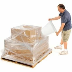 Stretch Wrap W/Extended Core Handle, Cast, 80 Gauge, 20"Wx1000'L, Clear - Pkg Qty 4 -Protective Packaging Sales Store 706600 02 3