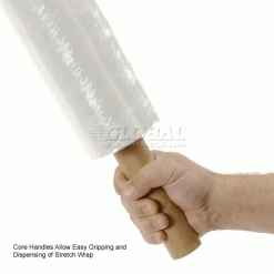 Western Plastics Stretch Wrap W/Extended Core Handle, Cast, 80 Gauge, 15"Wx1000'L, Clear - Pkg Qty 4 18 Western Plastics Stretch Wrap W/Extended Core Handle, Cast, 80 Gauge, 15"Wx1000'L, Clear - Pkg Qty 4 -Protective Packaging Sales Store 706600 2wco 4