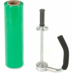 Western Plastics Western Plastic Stretch Wrap, Blown, 80 Gauge, 18"Wx1500'L, Light Green - Pkg Qty 4 -Protective Packaging Sales Store 795473GN 07