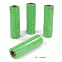 Western Plastics Western Plastic Stretch Wrap, Blown, 80 Gauge, 18"Wx1500'L, Light Green - Pkg Qty 4 -Protective Packaging Sales Store 795473GN 3wco