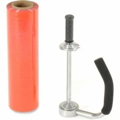 Western Plastics Western Plastic Stretch Wrap, Blown, 80 Gauge, 18"Wx1500'L, Red - Pkg Qty 4 -Protective Packaging Sales Store 795473RD 07