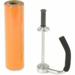 Western Plastics Western Plastic Stretch Wrap, Blown, 80 Gauge, 18"Wx1500'L, Light Orange - Pkg Qty 4 -Protective Packaging Sales Store 795473RG 07