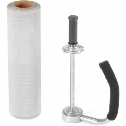 Western Plastics Western Plastic Stretch Wrap, Blown, 80 Gauge, 18"Wx1500'L, White - Pkg Qty 4 -Protective Packaging Sales Store 795473WH 07