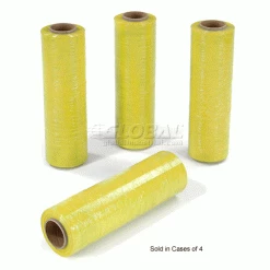 Western Plastics Western Plastic Stretch Wrap, Blown, 80 Gauge, 18"Wx1500'L, Yellow - Pkg Qty 4 -Protective Packaging Sales Store 795473YL 3wco