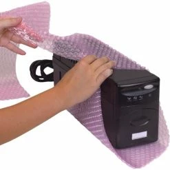 Global Industrial™ Perforated Anti Static Bubble Roll, 24"W x 750'L x 3/16" Thick, Pink, 2/Pk -Protective Packaging Sales Store AS Bubble APP 1 04 1