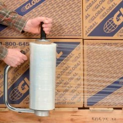 Stretch Wrap, Cast, 90 Gauge, 15"Wx2100'L, Clear - Pkg Qty 4 -Protective Packaging Sales Store B2043519 03