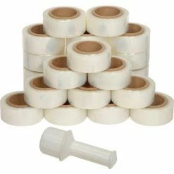 Banding Stretch Wrap, Cast, 80 Gauge, 2"Wx1000'L, Clear - Pkg Qty 24