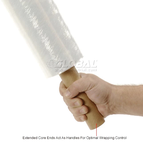 Stretch Wrap W/Extended Core Handle, Cast, 70 Gauge, 20"Wx1000'L, Clear - Pkg Qty 4 9 Stretch Wrap W/Extended Core Handle, Cast, 70 Gauge, 20"Wx1000'L, Clear - Pkg Qty 4 - Image 7