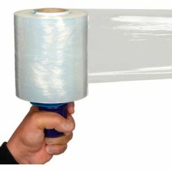 Goodwrappers™ Banding Stretch Wrap, Cast, 90 Gauge, 5"Wx1000'L, Clear - Pkg Qty 4 -Protective Packaging Sales Store B2056599 02