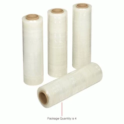 Stretch Wrap, Blown, 80 Gauge, 18"Wx1600'L, Clear - Pkg Qty 4 -Protective Packaging Sales Store B2056619IN 1wco