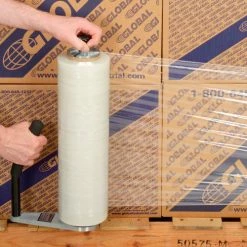 Stretch Wrap, Blown, 80 Gauge, 18"Wx1600'L, Clear - Pkg Qty 4 -Protective Packaging Sales Store B2056619 03 1