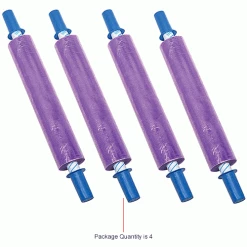 Goodwrappers Stretch Wrap W/Extended Cord Handle, Blown, 80 Gauge, 20"Wx1000'L, Purple Tint - Pkg Qty 4 -Protective Packaging Sales Store B2056824IN 1wco