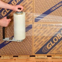 Stretch Wrap, Blown, 80 Gauge, 12"Wx1600'L, Clear - Pkg Qty 4 -Protective Packaging Sales Store B2057169 03