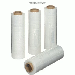 Stretch Wrap, Cast, 120 Gauge, 18"Wx1100'L, Clear - Pkg Qty 4 -Protective Packaging Sales Store B2057284IN 3wco