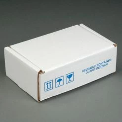 Anti Static Foam Shippers, 9"W x 6"L x 3-1/4"D, White - Pkg Qty 24 -Protective Packaging Sales Store B664501 02