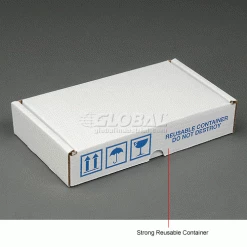 Anti Static Foam Shippers, 10"W x 6"L x 2"D, White - Pkg Qty 24 -Protective Packaging Sales Store B664502 3wco