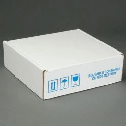 Anti Static Foam Shippers, 12"W x 12"L x 4"D, White - Pkg Qty 24 -Protective Packaging Sales Store B664506 03
