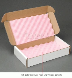 Anti Static Foam Shippers, 14"W x 8"L x 2-3/4"D, White - Pkg Qty 24 15 Anti Static Foam Shippers, 14"W x 8"L x 2-3/4"D, White - Pkg Qty 24 -Protective Packaging Sales Store B664507 1wco