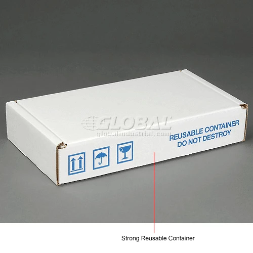 Anti Static Foam Shippers, 14"W x 8"L x 2-3/4"D, White - Pkg Qty 24 9 Anti Static Foam Shippers, 14"W x 8"L x 2-3/4"D, White - Pkg Qty 24 - Image 7