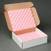 Anti Static Foam Shippers, 14"W x 12"L x 4"D, White - Pkg Qty 12 -Protective Packaging Sales Store B664508
