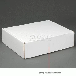 Anti Static Foam Shippers, 14"W x 12"L x 4"D, White - Pkg Qty 12 -Protective Packaging Sales Store B664508 3wco