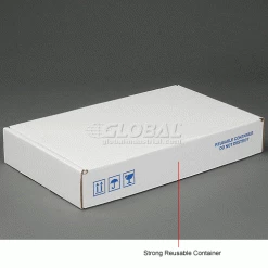 Anti Static Foam Shippers, 16"W x 10"L x 2-3/4"D, White - Pkg Qty 24 -Protective Packaging Sales Store B664510 3wco