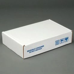 Anti Static Foam Shippers, 12"W x 8"L x 2-3/4"D, White - Pkg Qty 24 -Protective Packaging Sales Store B664511 02