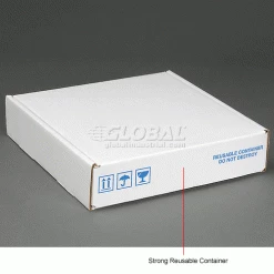 Anti Static Foam Shippers, 12"W x 12"L x 2-3/4"D, White - Pkg Qty 24 -Protective Packaging Sales Store B664513 3wco