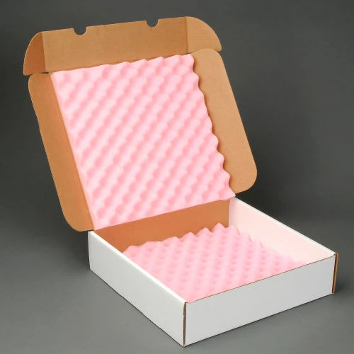 Anti Static Foam Shippers, 16"W x 16"L x 4"D, White - Pkg Qty 9 3 Anti Static Foam Shippers, 16"W x 16"L x 4"D, White - Pkg Qty 9