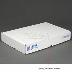Anti Static Foam Shippers, 18"W x 12"L x 2-3/4"D, White - Pkg Qty 24 -Protective Packaging Sales Store B664515 3wco