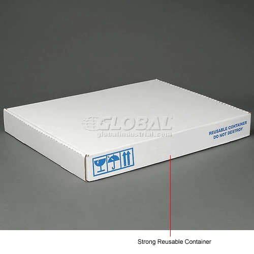 Anti Static Foam Shippers, 22"W x 18"L x 2-3/4"D, White - Pkg Qty 12 9 Anti Static Foam Shippers, 22"W x 18"L x 2-3/4"D, White - Pkg Qty 12 - Image 7