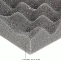 Standard Charcoal Shippers, 12"W x 12"WL x 4"D, White - Pkg Qty 24 -Protective Packaging Sales Store B664522IN 4wco