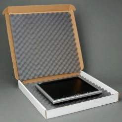 Standard Charcoal Shippers, 24"W x 24"L x 2-3/4"D, White - Pkg Qty 9 -Protective Packaging Sales Store B664524 01