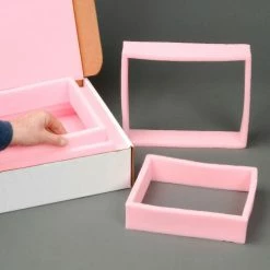 Anti Static Laptop Shippers W/ Front Lock Tabs, 14"W x 12"L x 4"D, White - Pkg Qty 12 14 Anti Static Laptop Shippers W/ Front Lock Tabs, 14"W x 12"L x 4"D, White - Pkg Qty 12 -Protective Packaging Sales Store B664525 03