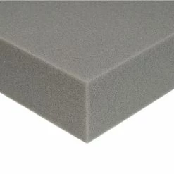 Reusable Soft Foam Pads, 12"W x 12"L x 2" Thick, Charcoal - Pkg Qty 24 -Protective Packaging Sales Store B664531 02