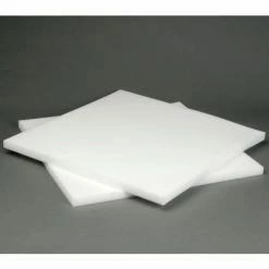 Reusable Soft Foam Pads, 24"W x 24"L x 1" Thick, White - Pkg Qty 12