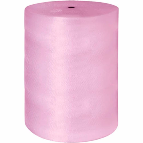 Global Industrial Non Perf. Anti Static Bubble Roll, 48"W x 250'L x 1/2" Thick, Pink, 1 Roll 3 Global Industrial Non Perf. Anti Static Bubble Roll, 48"W x 250'L x 1/2" Thick, Pink, 1 Roll