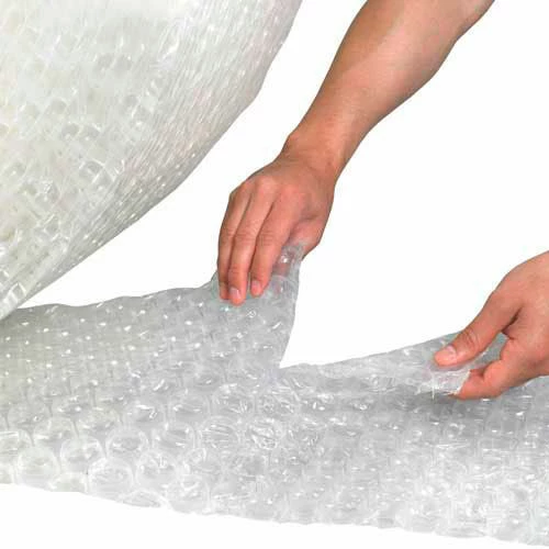 Global Industrial Heavy Duty Perforated Bubble Roll, 12"W x 250'L x 1/2" Thick, Clear, 4/Pk 3 Global Industrial Heavy Duty Perforated Bubble Roll, 12"W x 250'L x 1/2" Thick, Clear, 4/Pk