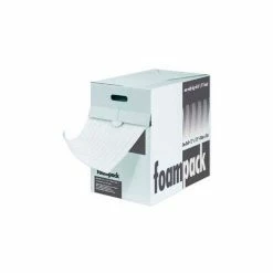 Air Foam Dispenser Pack, 24"W x 350'L x 1/16" Thick, White