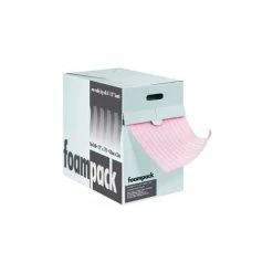 Air Foam Anti Static Dispenser Pack, 12"W x 175'L x 1/8" Thick, Pink