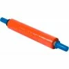 Goodwrappers™ Stretch Wrap W/Extended Core Handle, Cast, 80 Gauge, 20"Wx1000'L, Orange - Pkg Qty 4