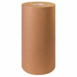 Kraft Paper, 30 lbs., 18"W x 1200'L, 1 Roll